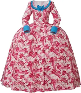 The Great Catherine Cosplay Costume Russian Queen Outfit Rococo Court Dress Set