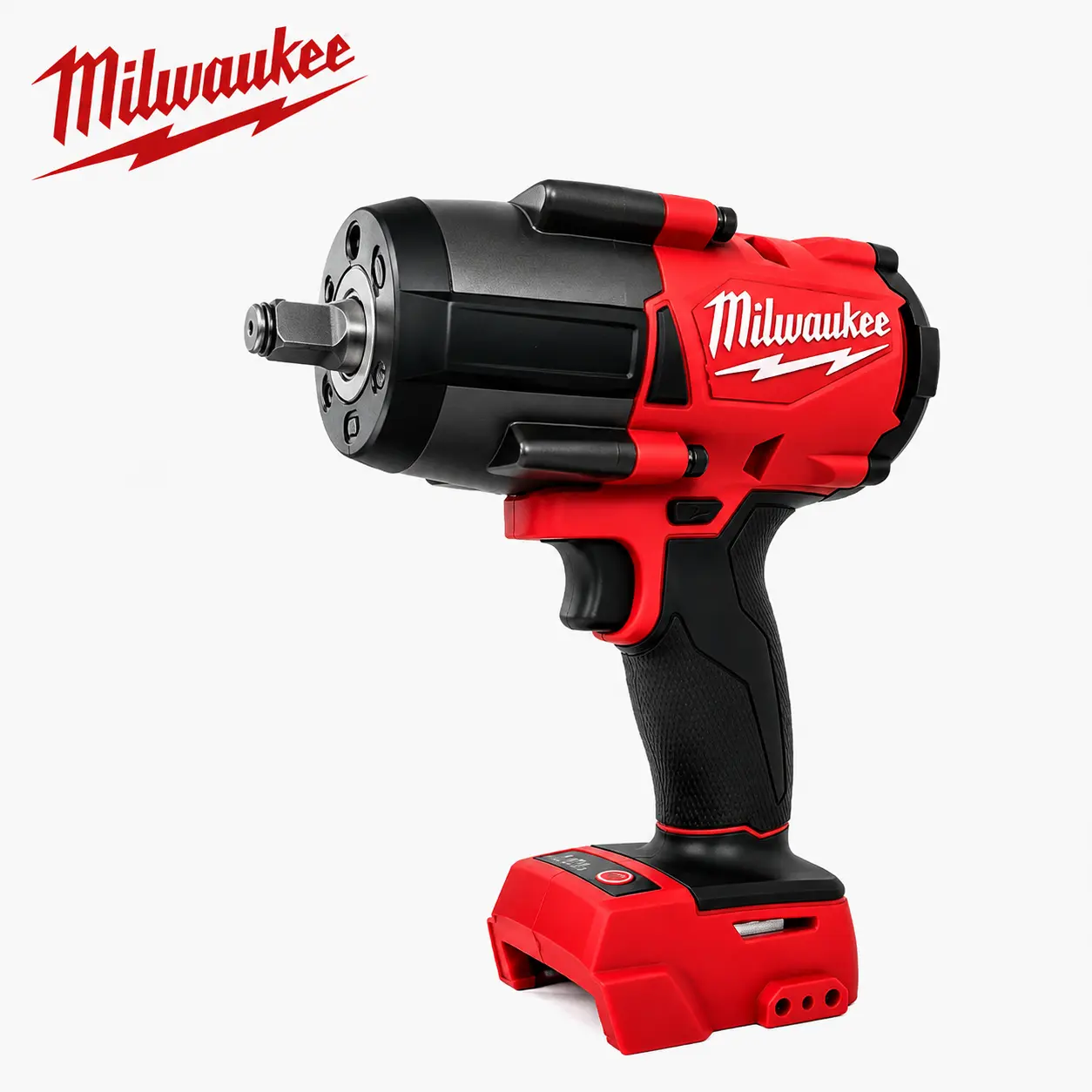 1000Nm Torque Power! Milwaukee M18 FUEL 1/2" Impact Wrench For Automotive Repair, Heavy Duty Garage Work & Construction Projects, Brushless Motor Tool With 4 Mode Control, Friction Ring Anvil And LED Work Light
