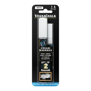 White Chalk Marker 2-pc Combo Set