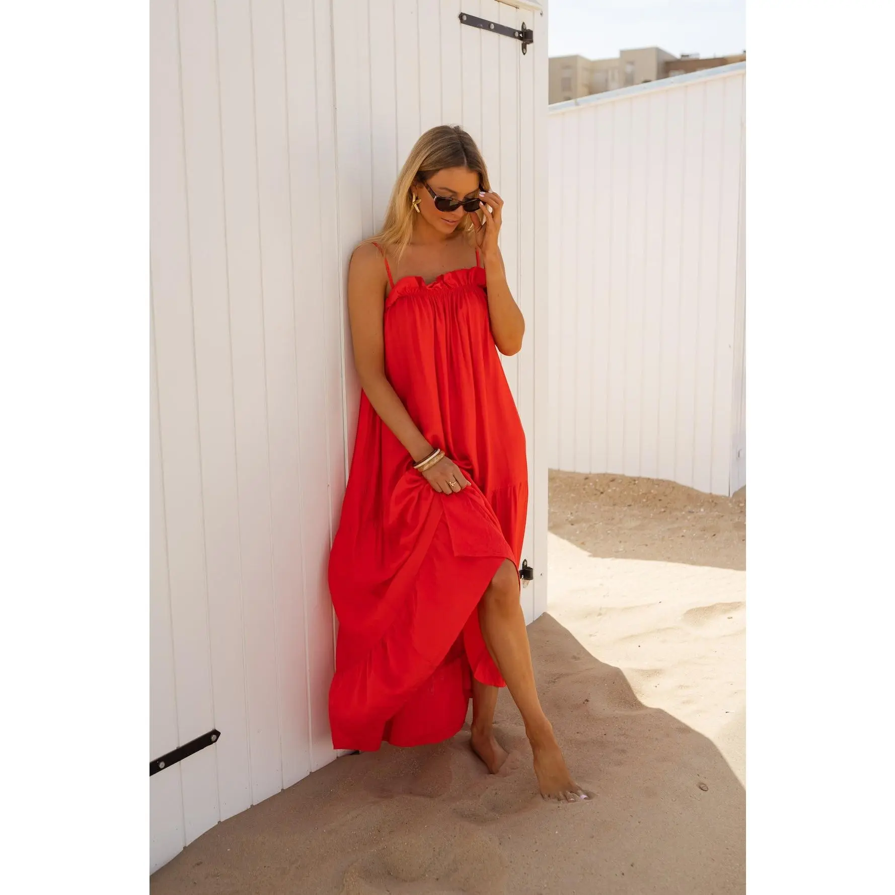 Red Zohali Dress