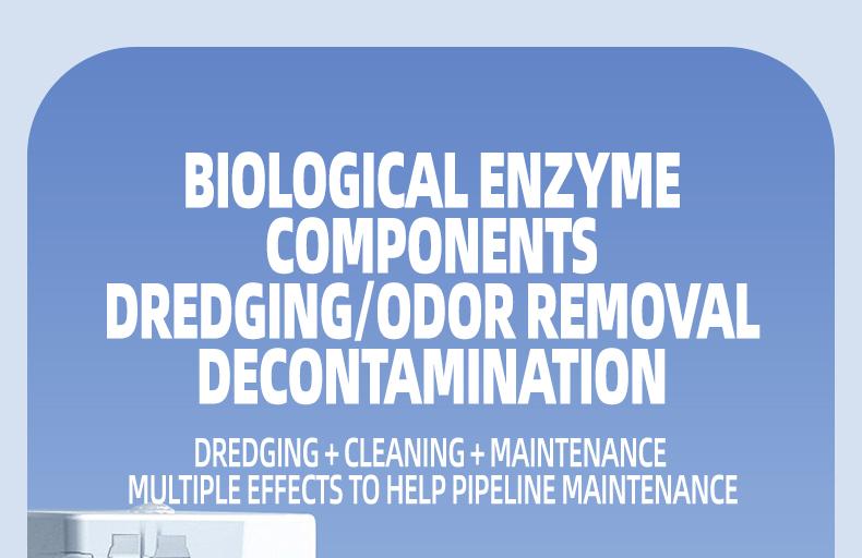 Lanwexy-Powerful Pipe Dredging Agent for Kitchen and Toilet Pipelines - Dissolves 200+ Blockages and Kills 99% of Bacteria