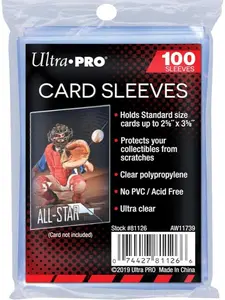 Soft Card Sleeves / Penny Sleeves - Ultra Pro - 100 Pack