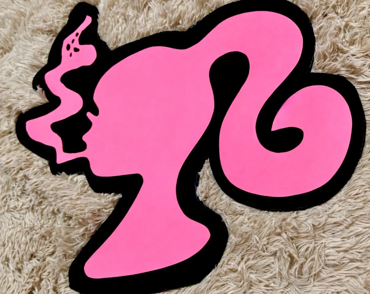 420 Baddie ┃ Resin wood Y2K Wall Poster