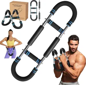Twister Arm Trainer, Adjustable Chest Workout Equipment, Arm Trainer for Men, Arm Exercise Equipment, Chest Trainer for Men, Shoulders and Forearms Muscle Training Fitness