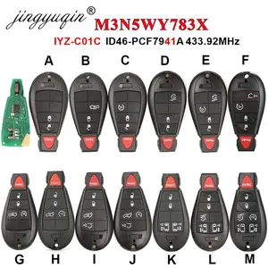 433Mhz 7941 Remote Car Key Fob M3N5WY783X For Chrysler Town & Country Jeep Grand Cherokee Dodge Caravan Journey IYZ-C01C Automotive