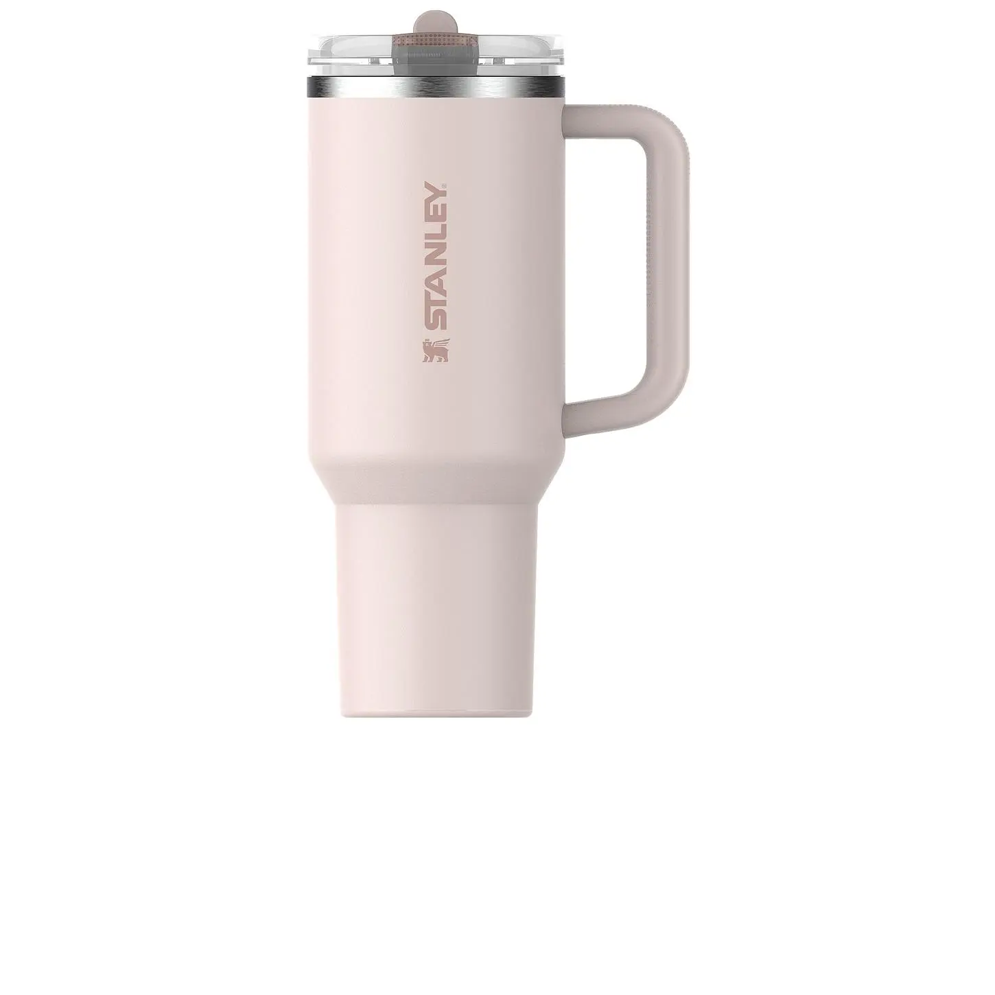 STANLEY The Quencher Protour Flip Straw Tumbler 40 Oz in Rose Quartz Unisex STANLEY The Quencher Protour Flip Straw Tumbler 40 Oz in Rose Quartz Unisex