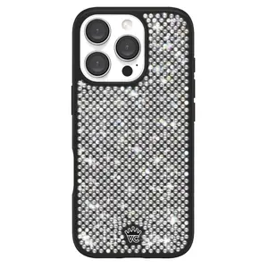 Black Caviar Crystals iPhone Case