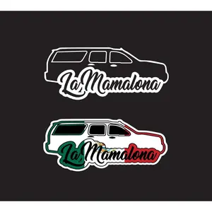 La Mamalona Chevrolet Tahoe Decal Trokita Decal Car Sticker Mexico Trucking