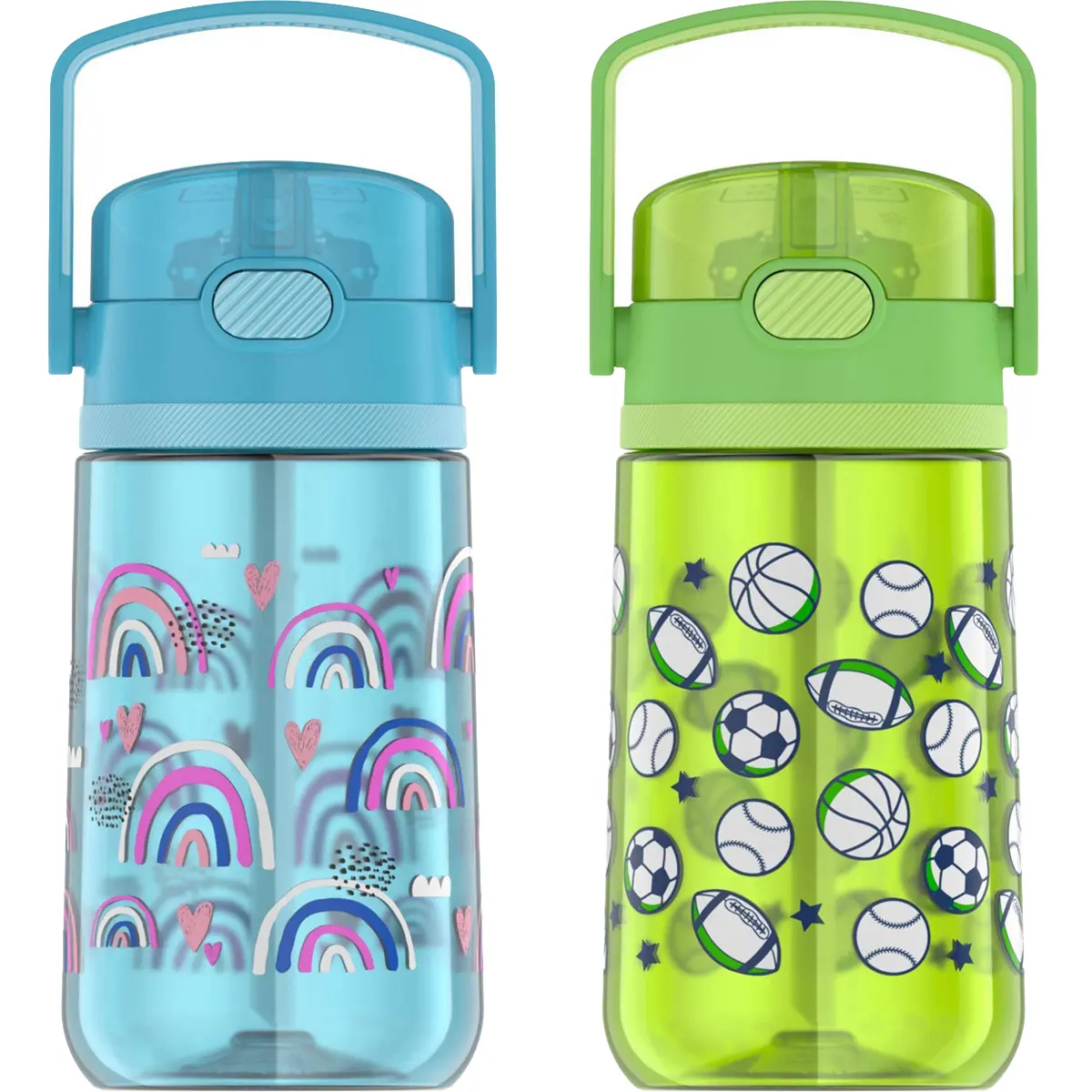 Thermos Kid's 14 oz. Plastic Hydration Bottle with Flip-Up Straw