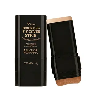 5-color Dual - Ended Eraser Foundation Stick -Multi - Use Concealer & Highlighter for Acne Marks , Nose Contour Flawless Makeup Finish - Versatile Cosmetic Tool , daily gift