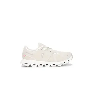 On Cloud 6 Sneaker in Pearl & White