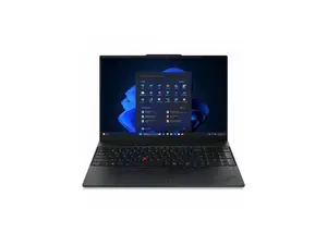 Lenovo ThinkPad E16 Gen 3 21SR0034US 16" Touchscreen Notebook - WUXGA - 60 Hz - Intel Core Ultra 5 225U - 16 GB - 512 GB SSD - English Keyboard - Black - Intel Chip - 1920 x 1200 - Windows 11 Pro