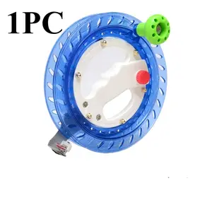 Kite spool winder, kite clip-on winding machine, kite wheel with line, fishing spool for sea fishing, boat fishing, hand fishing, wholesale empty spool