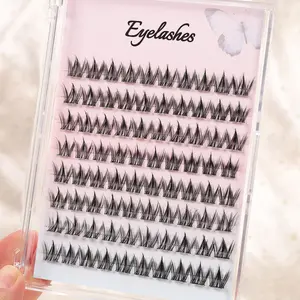 Self-adhesive Eyelashes, Natural Look Eyelash Extensions, Self-extending Eye Makeup Strip Lashes, Eye Makeup Product for Women & Girls, Cosmetic