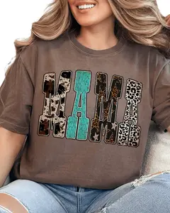 Ranch Glam Mama Comfort Colors Adult Ring-Spun Cotton Tee