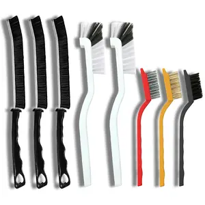 Crevice Cleaning Brush Set – Hard Bristle Deep Clean for Kitchen, Bathroom, Grout, Sink, Bottles & Corners, Viral TikTok Must-Have, Satisfying ASMR Cleaning Tool Gift