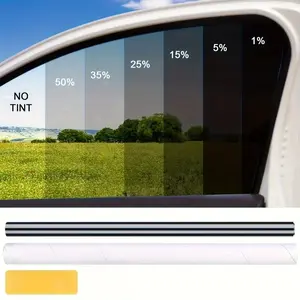 Solar Film UV Protection Sticker for Car Windows, Sun Shade Film, Window Tint, Landscape Design, Easy Application, Insulation, Automotive Window Accessories