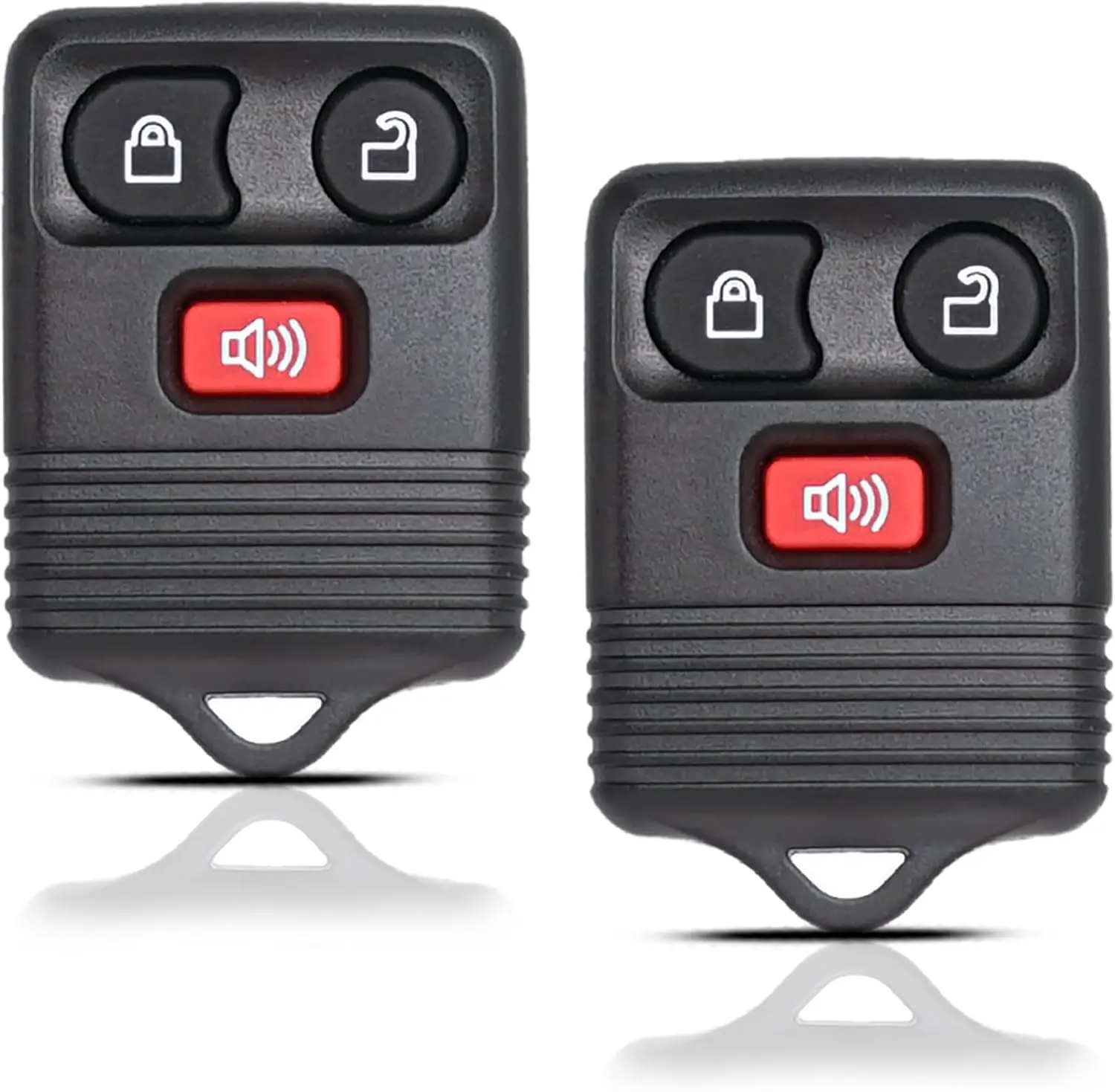 2 Key Fob Remote Replacement Fits for 1998-2016 Ford F150 F250 F350 Ranger Escape Explorer Focus E150 Expedition,Mazda,Lincoln MKZ MKX CWTWB1U345 CWTWB1U33 Keyless Entry Remote Control