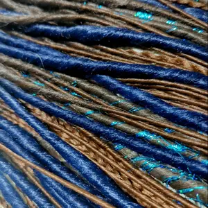 Blue Razz Dreadlock Extensions - Modern Design for Enhanced Dreadlock Hairstyle with Stylish Look