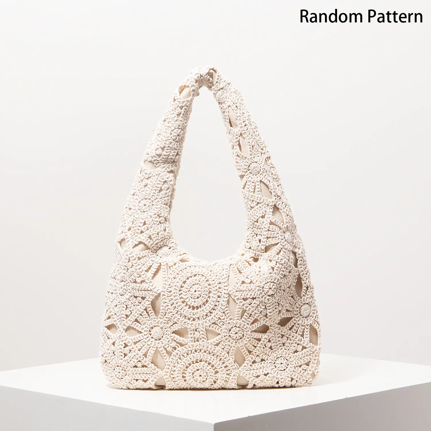 Hollow woven shoulder bags straw beach bags  crochet covers women traveling must have vacation clothing