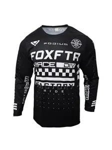 Men's Fashion Mountain Bike Long Sleeve Cycling Jersey Sun Protection Breathable Quick-Dry Printed MTB Riding Set Motorcycle Off-Road Rider Sport Top Athletic Activewear Cycling Racing Jersey Comfortable Breathable Elastic Lightweight