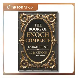 The Books of Enoch Complete LARGE PRINT (Illustrated): 1 2 & 3 Enoch With Authentic Illustrations Insightful Introductions and Commentary Paperback means devotional y obtener bible study bible Reverent Press Paperback inspirational book
