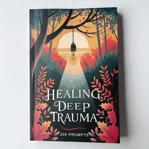 [Healing Workbook] 200 Prompts Healing Deep Trauma Workbook | Self-Guided Relax Journal Journaling with Forest & Light Cover Design, Mental Wellness Growth Gift for Adults, Trauma Recovery Guide, Healing Practice, Perfect Memorandum Gift, Mental Health