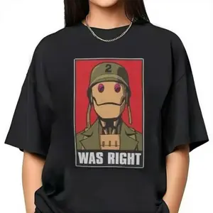 GI Robot Was Right Classic T-Shirt - Classic T-Shirt with Graphic Print and Short Sleeves