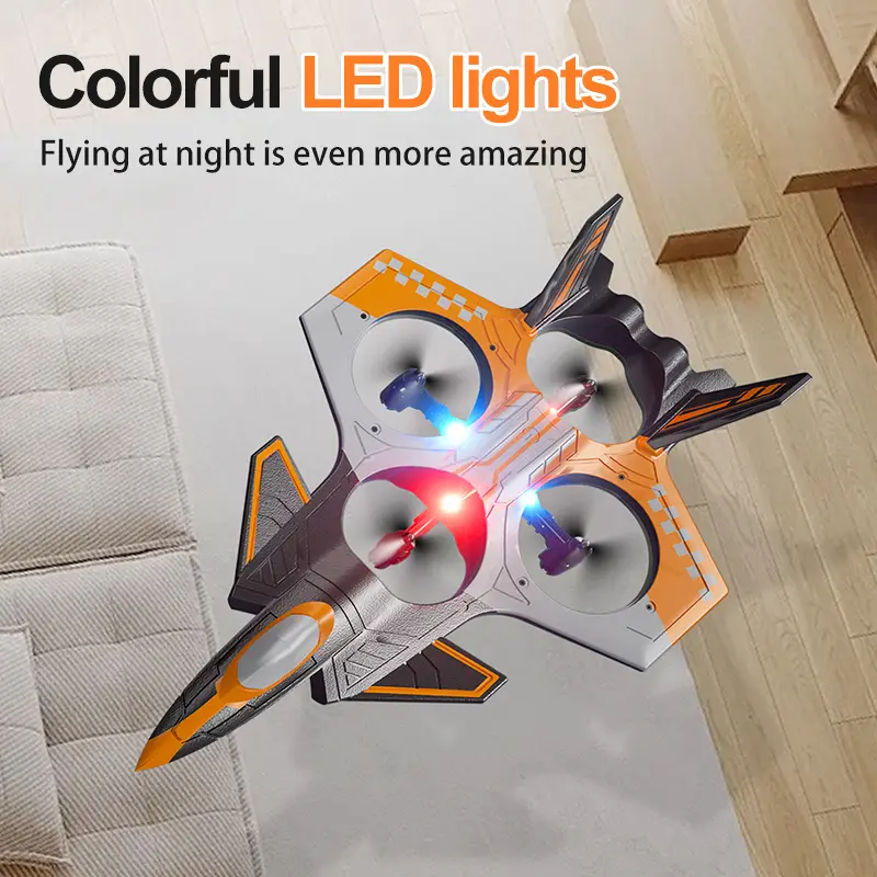 TongLi Children's remote control airplanes, foam remote control airplanes, stunt remote control airplanes, crash-resistant foam airplanes, fixed-wing remote control airplanes, drones suitable for children aged 8-12 Christmas Halloween Thanksgiving gift