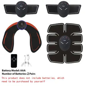 Abs Stimulator, Abdominal Muscle Exerciser, Ab Toning Belt, Waist and Hip/arm/leg Combo Trainer, Fitness Equipment for Men and Women