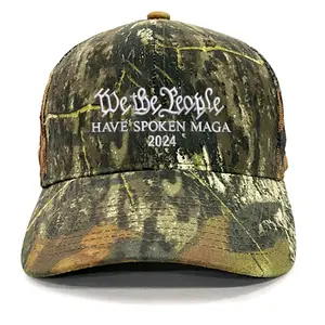 We The People Have Spoken MAGA 2024 Premium Embroidered Hat