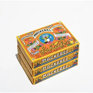 Slow Smoked Tinned Mackerel with Chili Flakes (3-Pack)