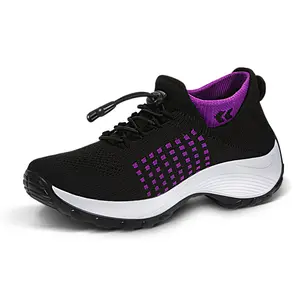 Women's  Casual Running Sneakers Men's Casual Shoes Orthopedic Shoes Breathable Walking Shoes Anti-slip Trainers Comfortable Thick Shoes Suitable for running, sports Outdoor Men and women can wear