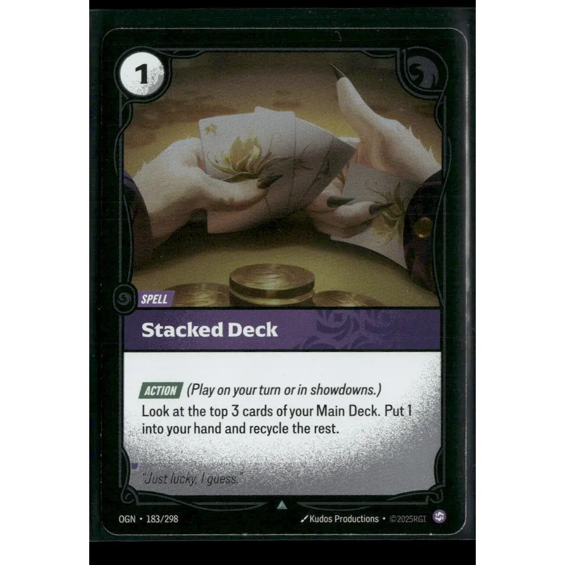 Stacked Deck #183/298 Foil - Riftbound Origins