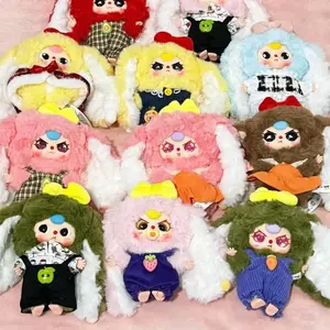 Baby Three Macaron Little Rabbit Mystery Boxes Bag Pendant Bunny Plush Dolls Soft Collectibles Hidden Style 1 Hidden Probability:1/144
