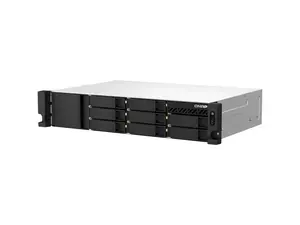 QNAP TS-864eU-8G-US 8 Bay High-Speed Short Depth Rackmount Rackmount NAS with Dual-2.5GbE, Intel Celeron CPU, 8GB DDR4 Memory and 2.5GbE (2.5G/1G/100M) Network Connectivity (Diskless)