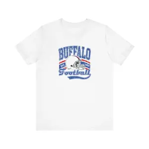 Buffalo Football Vintage Tshirt Buffalo Bill Shirt Gift for Buffalo Fan Gift Bills Football Tee Buffalo NY T-shirt
