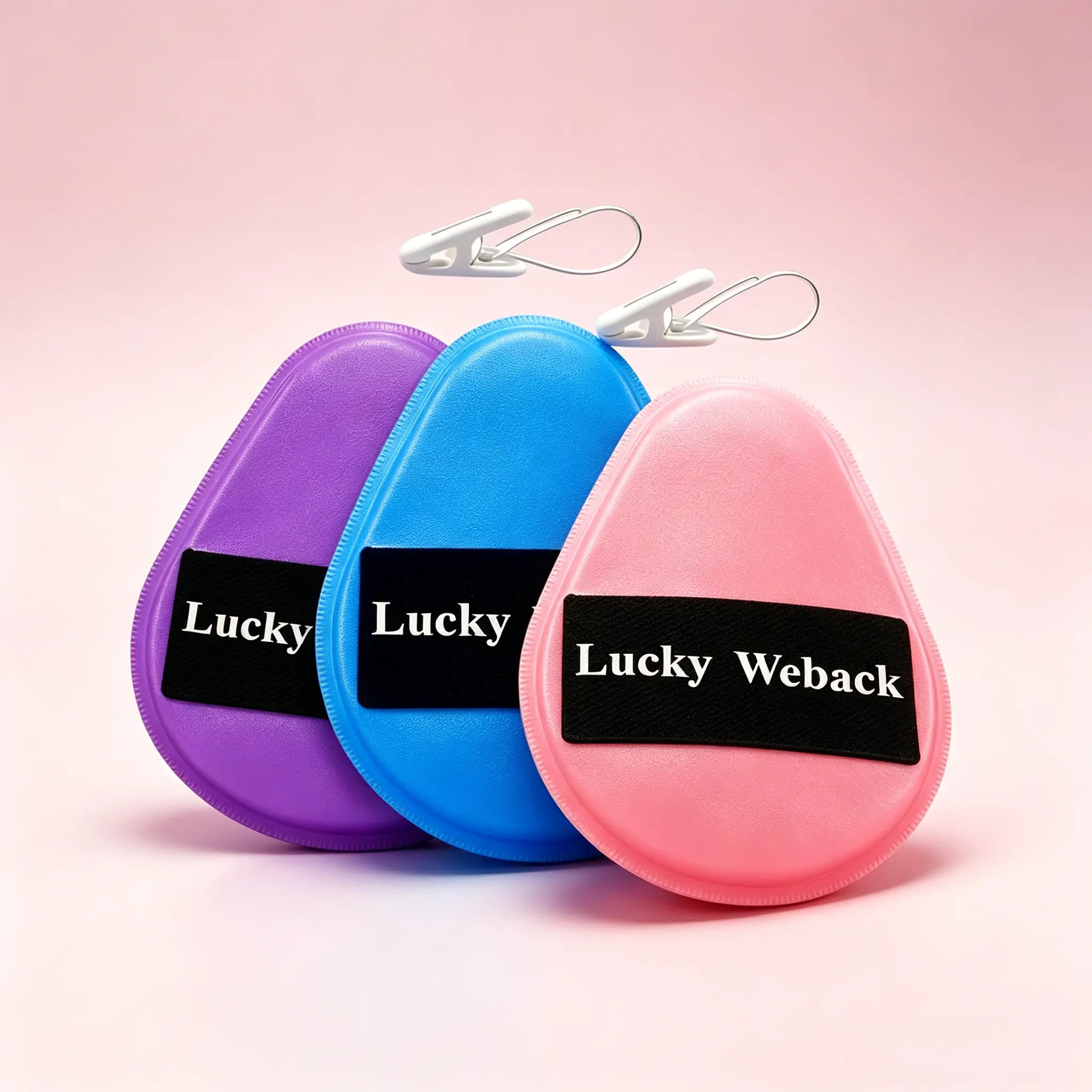 Weback Large Soft Body Lotion Applicator Puff, Ideal for Daily Body Lotion and Sun Care Use, Reusable No Mess Self Tanner Mitt, Streak-Free Sunscreen Body Makeup Sponge, Non-Absorbent Washable Beauty Applicator for Face & Full Body Skin Care