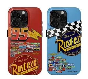 McQueen & Sally Couple Tough Case - Heavy-Duty Shockproof, Waterproof & Anti-Drop Protective Cover for iPhone 17 16, 15, 14, 13, 12, 11