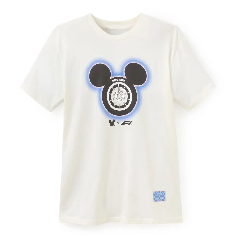 Disney Store Disney x Formula 1® Velocity Mickey Mouse T-Shirt for Men - Ivory