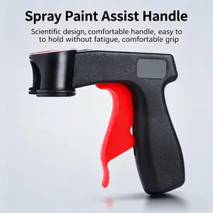 No More Sore Fingers! Ergonomic Spray Paint Gun Handle, Reusable Aerosol Trigger Grip for DIY Painting, Automotive, Graffiti Projects