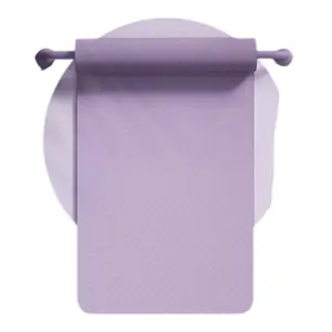 Custom Logo TPE Eco-Friendly Yoga Mat – High-Quality 8mm Thick Mat with Shock Absorption, Sound Insulation, Odor Resistance & Non-Slip Features; Foldable, Wide TPE Yoga Mat, Thick Non-Slip Fitness Mat, Soundproof Jump Rope Mat &  Dance Pad home