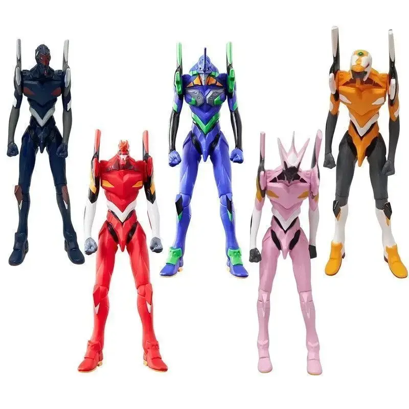 Neon Genesis Evangelion EVA Unit-01 & Unit-00 articulated action figure model, collectible toy gift for boys