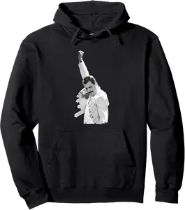 Freddie Mercury Of Queen Live In Newcastle 1986 Pullover Hoodie - Jaheimca Shop 35B0DKPJFWL1