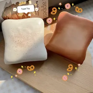 Simulated Super Soft & Fluffy Berry ToastKing - Ultra-Realistic Texture Slow-RiseSquishy Toy  Stress Relief Fidget for Bread Lovers, Perfect Gift DIY Decompression SlowRebound