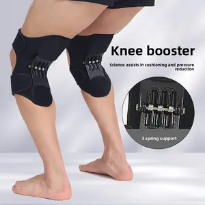 Knee Support Brace for Sports & Climbing | Adjustable Knee Pad with Side Stabilizers & Gel Pad for Pain Relief, Meniscus Tear, Arthritis & ACL Recovery 。