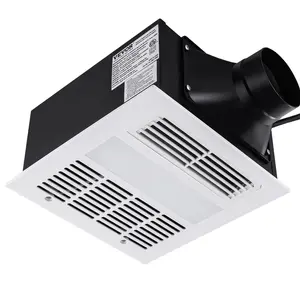 【Father's Day】VEVOR Bathroom Exhaust Fan,  1500W Heating, 110 CFM High-Efficiency Ventilation, 1.5sones Low Noise Operation, Energy-Saving Bathroom Ceiling Fan, No Need For Attic Access, For Various Ceilings