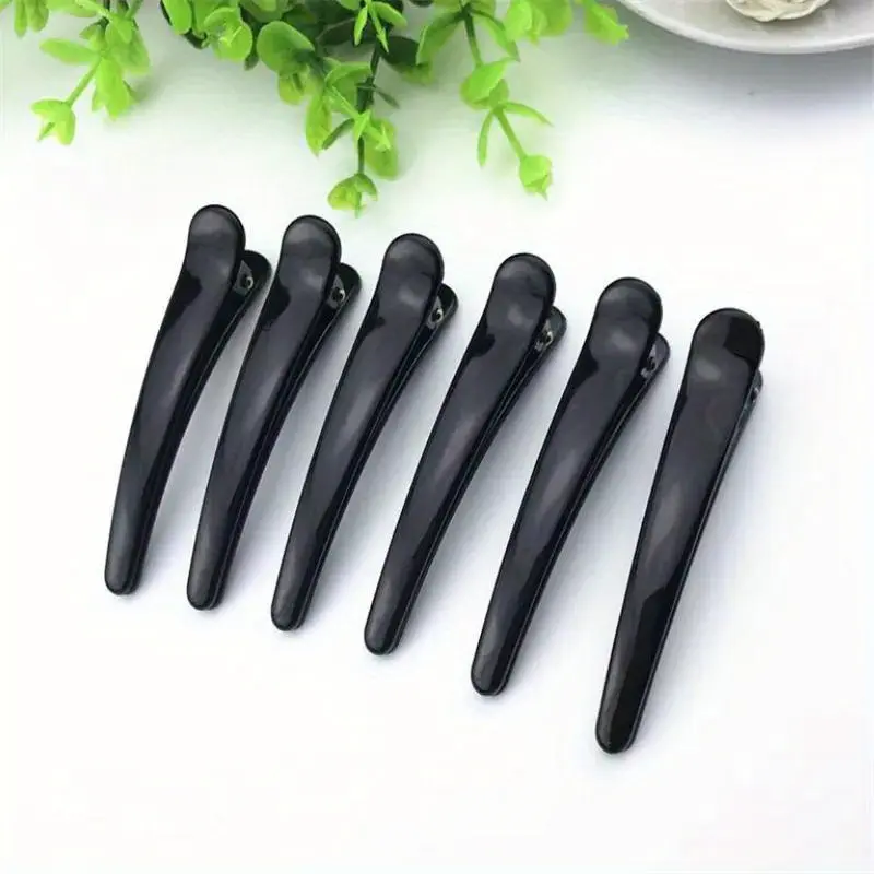 12pcs Professional Hair Clips Salon Barber Hairpins Plastic Single Prong DIY Styling Tools Alligator Hair Clips Stying Tools Barrettes Hair Clips Hair Claws Set Hair Style Accessory