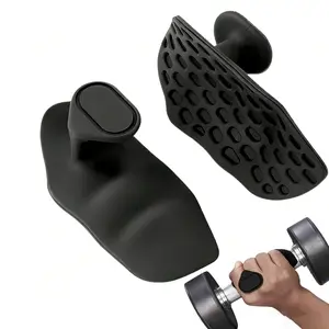 Silicone Gym Grips, Anti-Slip Weight Lifting Hand Pads for Men & Women, Workout Glove Alternative for Barbell, Pull Ups & Fitness Training