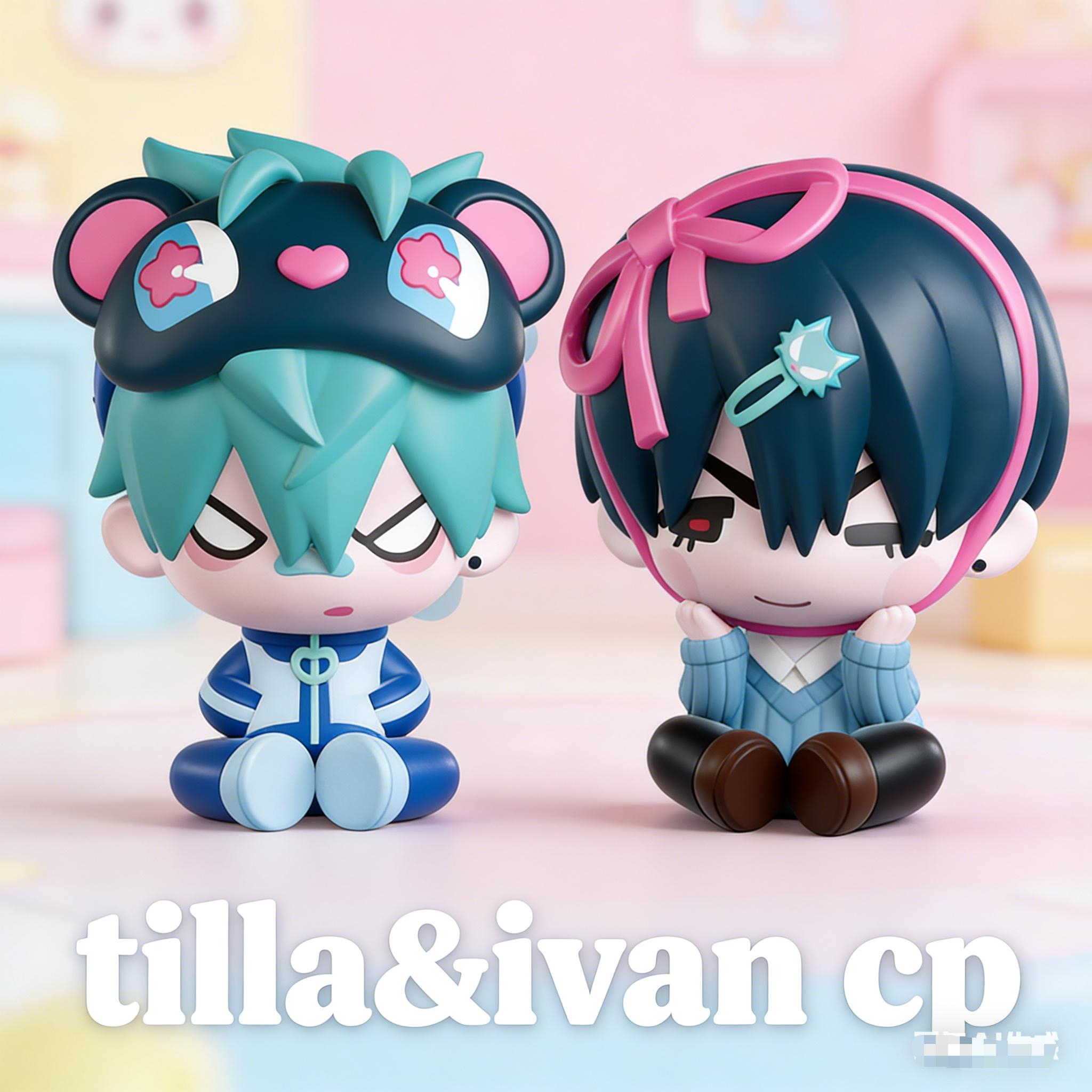 Alien Stage Couple Freedom Series Blind Box – IvanTill, MiziSua, Hyuluka CP Mystery Plush Set, Viral Fan Favorite Collectible